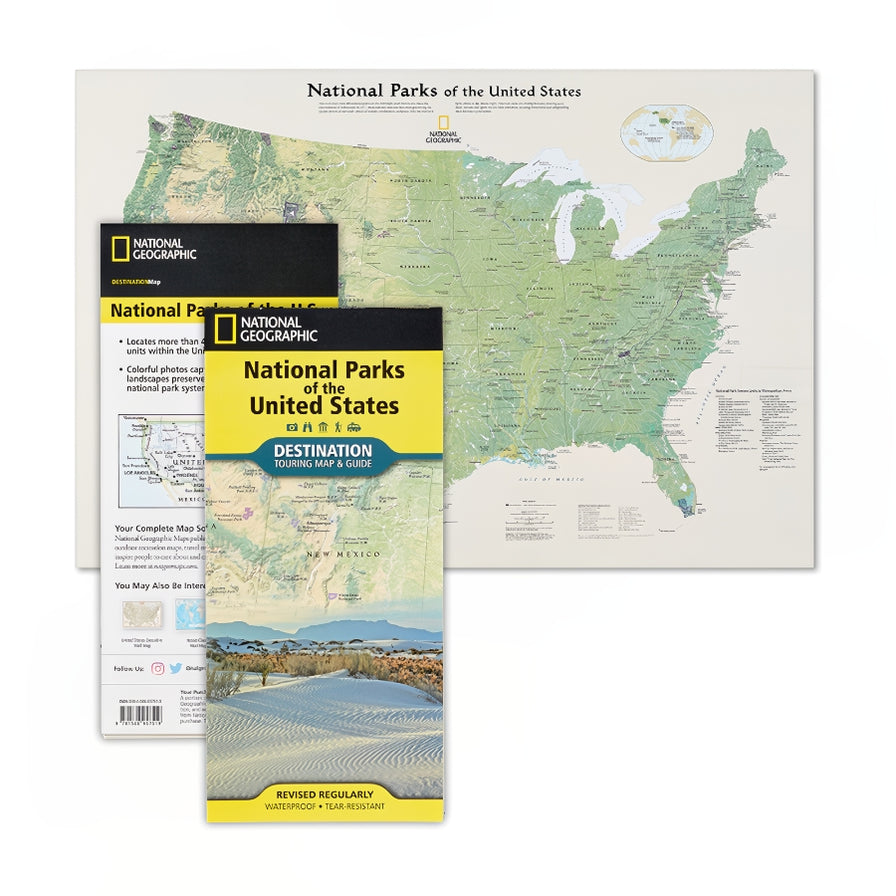 National Parks Of America Map America S National Parks