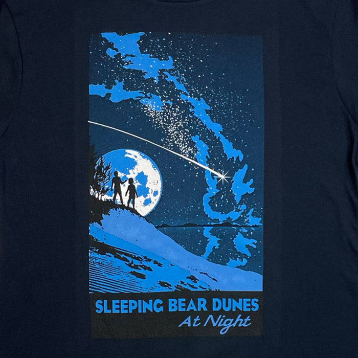 Sleeping Bear Dunes At Night T-Shirt