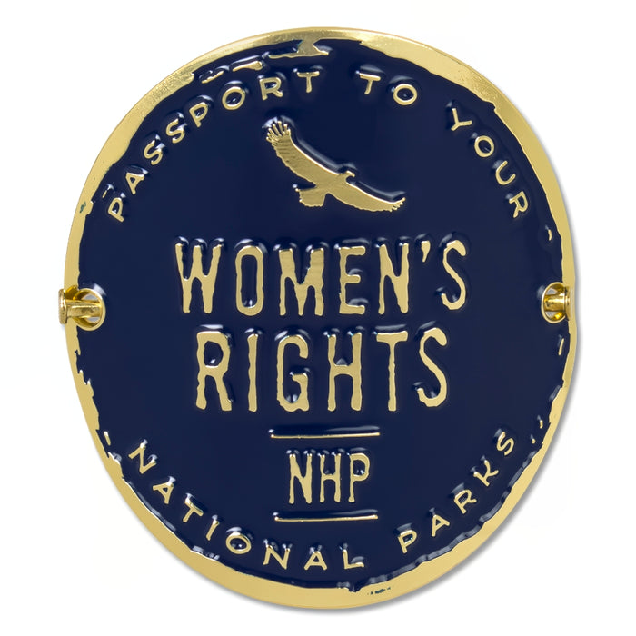 Women's Rights Passport Hiking Medallion