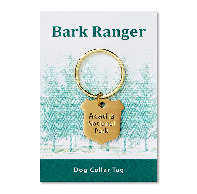 Acadia Bark Ranger Dog Tag — America's National Parks