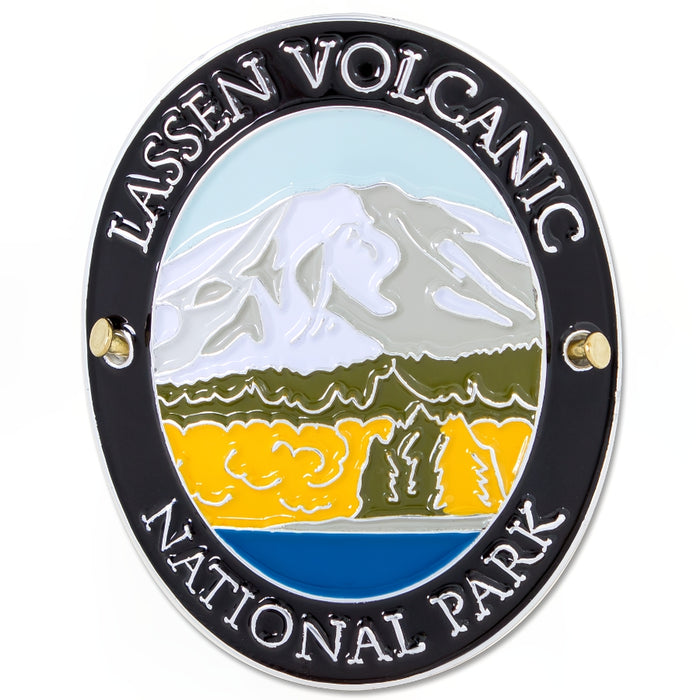 Special Edition Traveler Series Lassen Volcanic Hiking Medallion