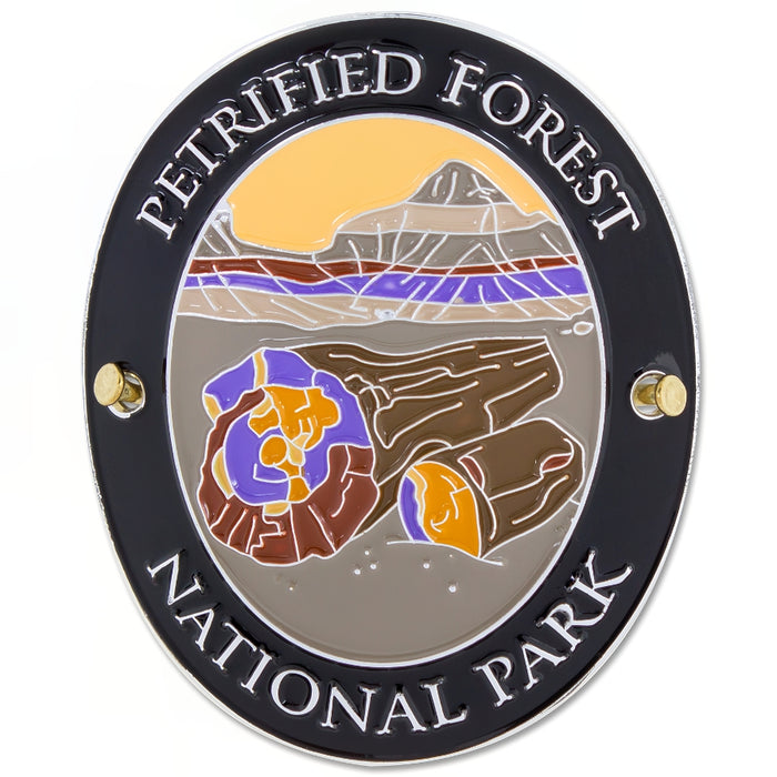 Traveler Series Petrified Forest Hiking Medallion