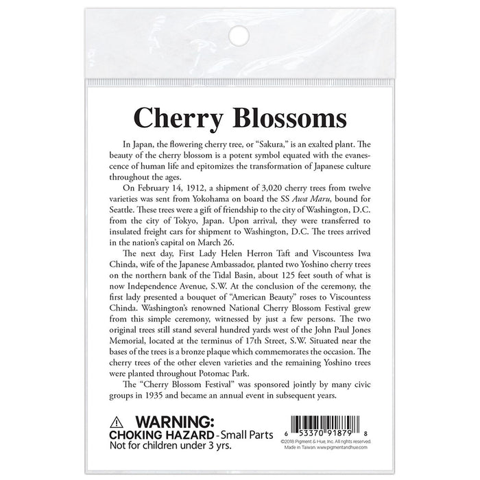 Cherry Blossoms Embroidered Patches