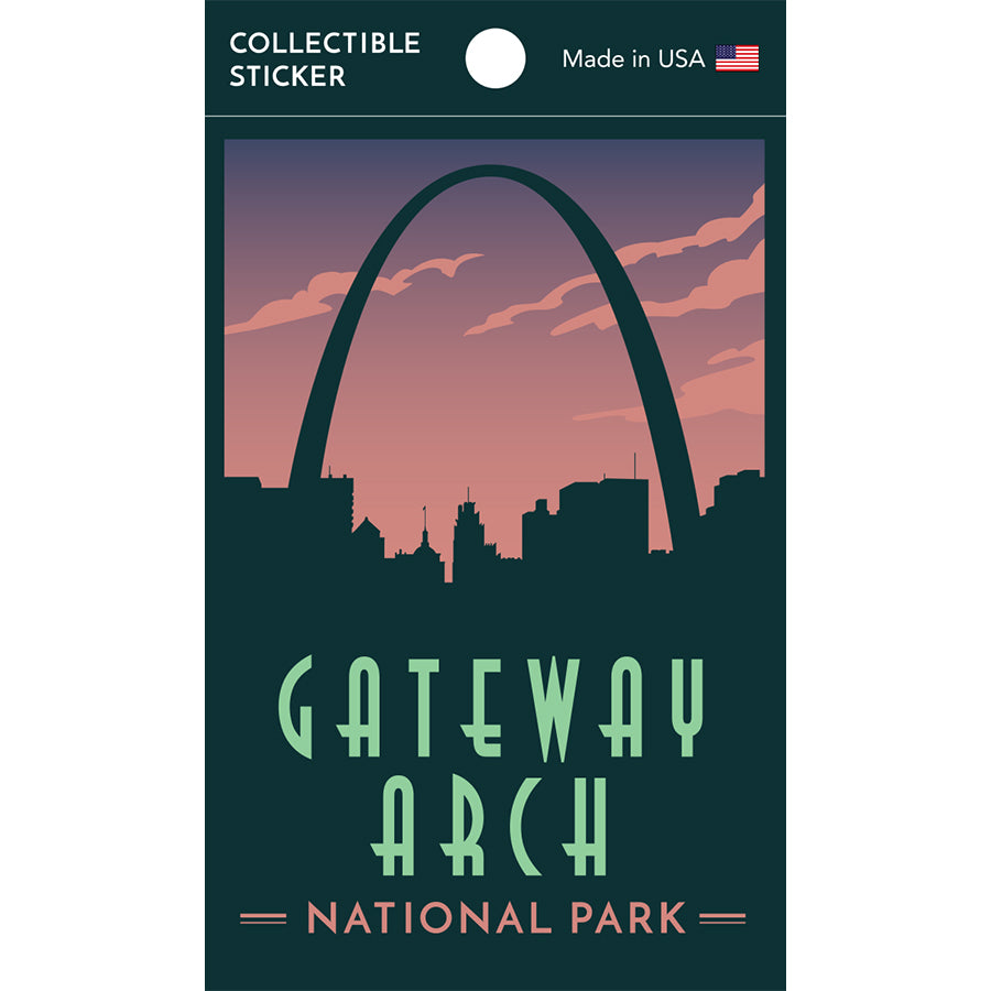 Gateway Arch Trailblazer Sticker — America's National Parks