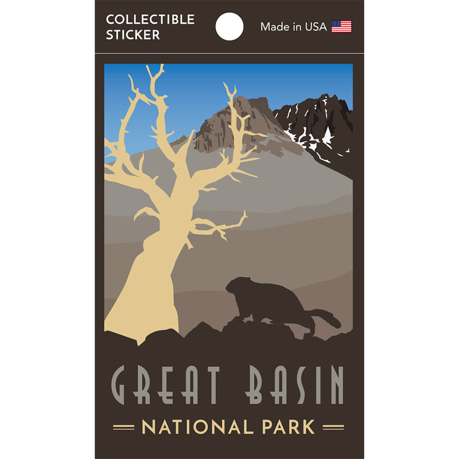 Great Basin Trailblazer Sticker — America's National Parks