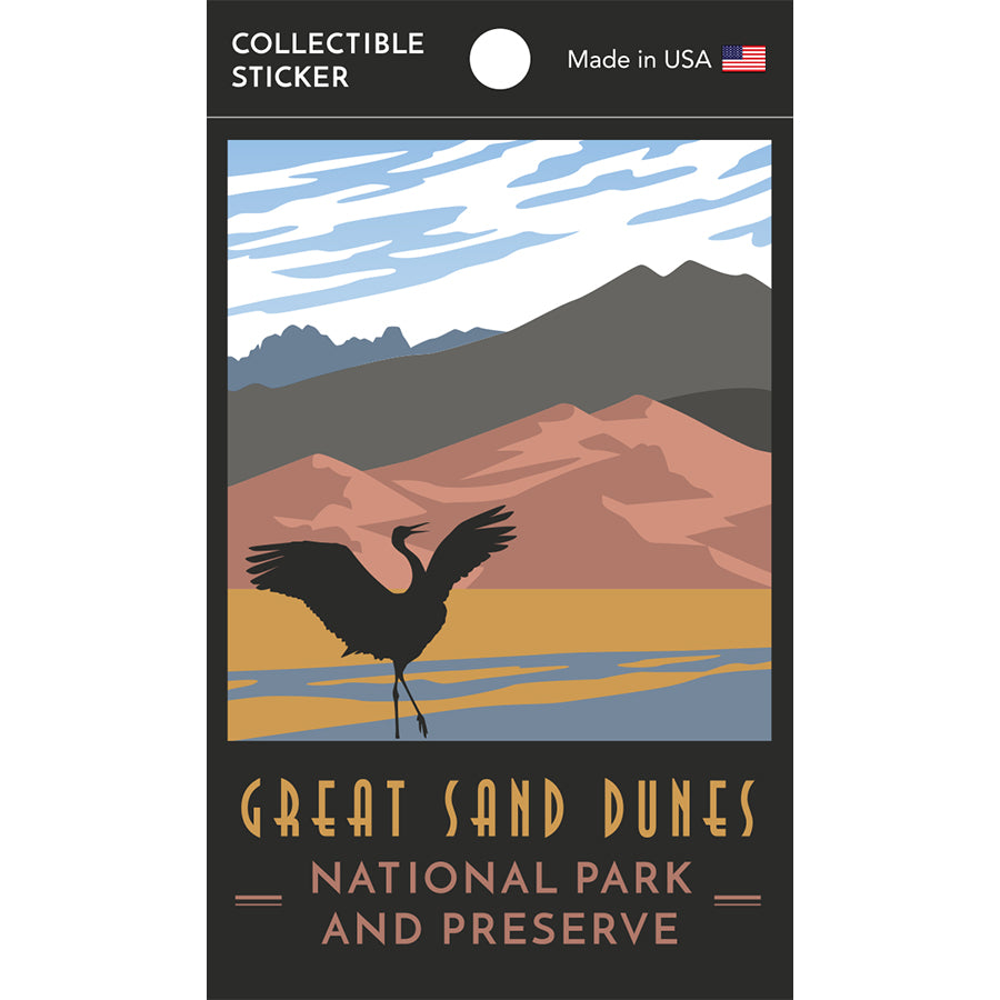 Great Sand Dunes Trailblazer Sticker — America's National Parks