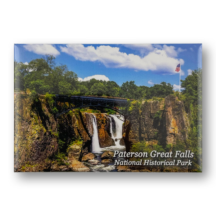 Paterson Great Falls NHP Spring Edition Magnet — America's National Parks