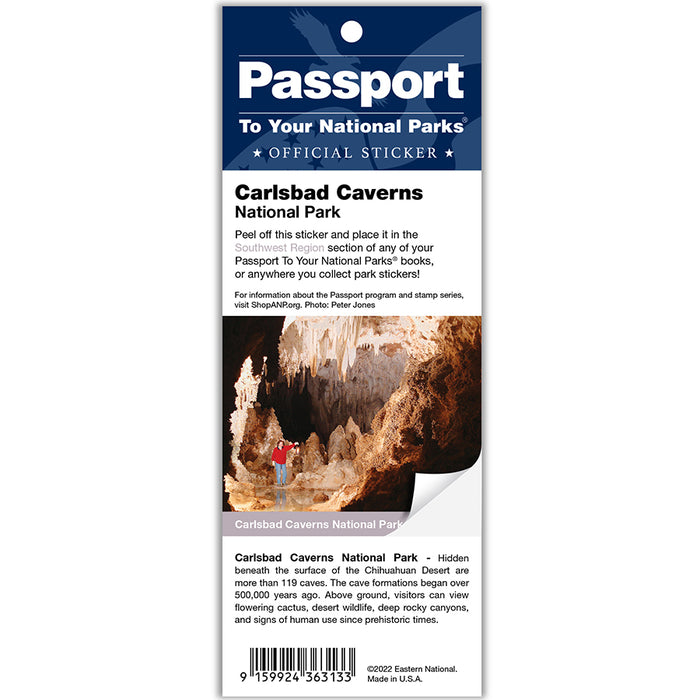 Carslbad Caverns NP Passport Sticker