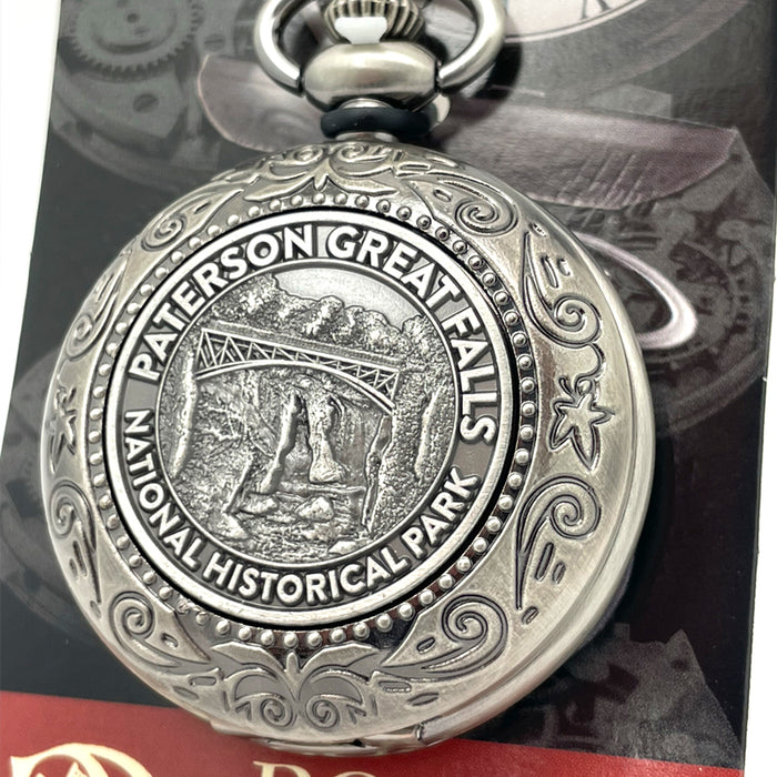 Paterson Great Falls NHP Vintage Style Pocket Watch