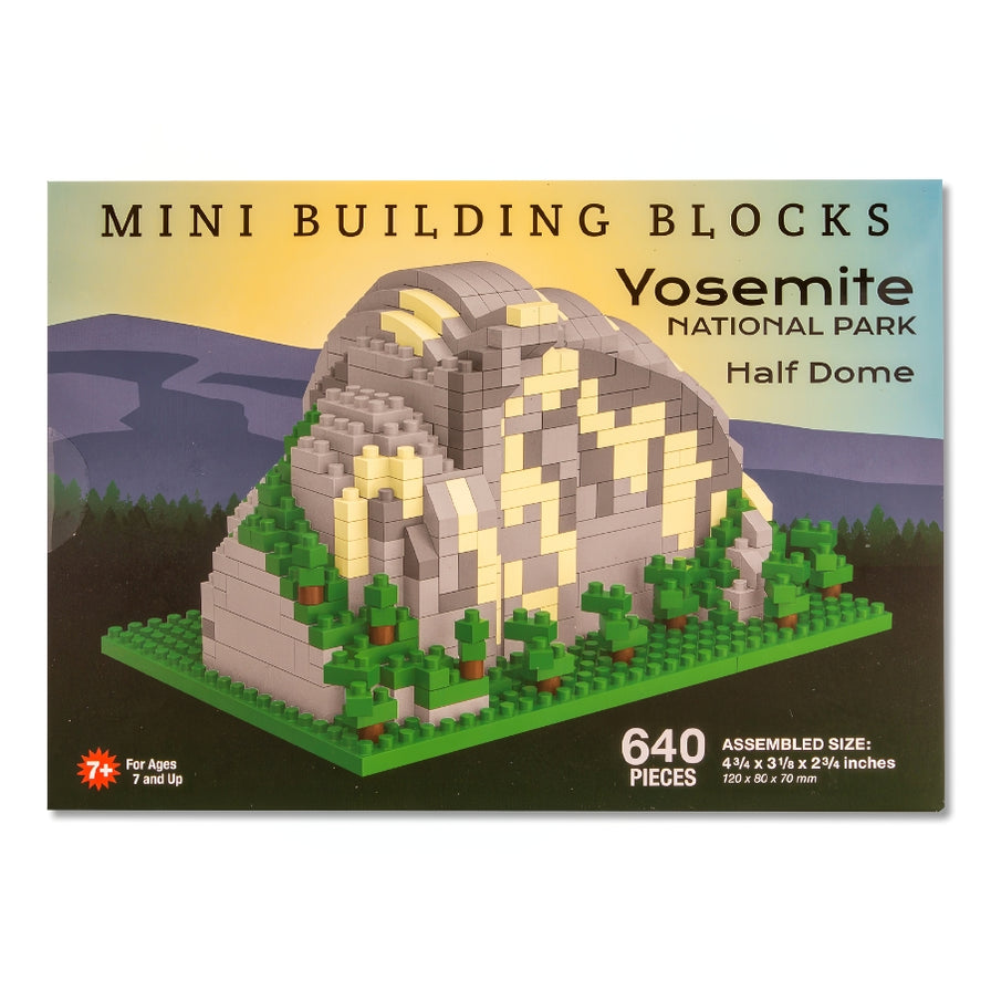 Yosemite Half Dome Mini Blocks — America's National Parks