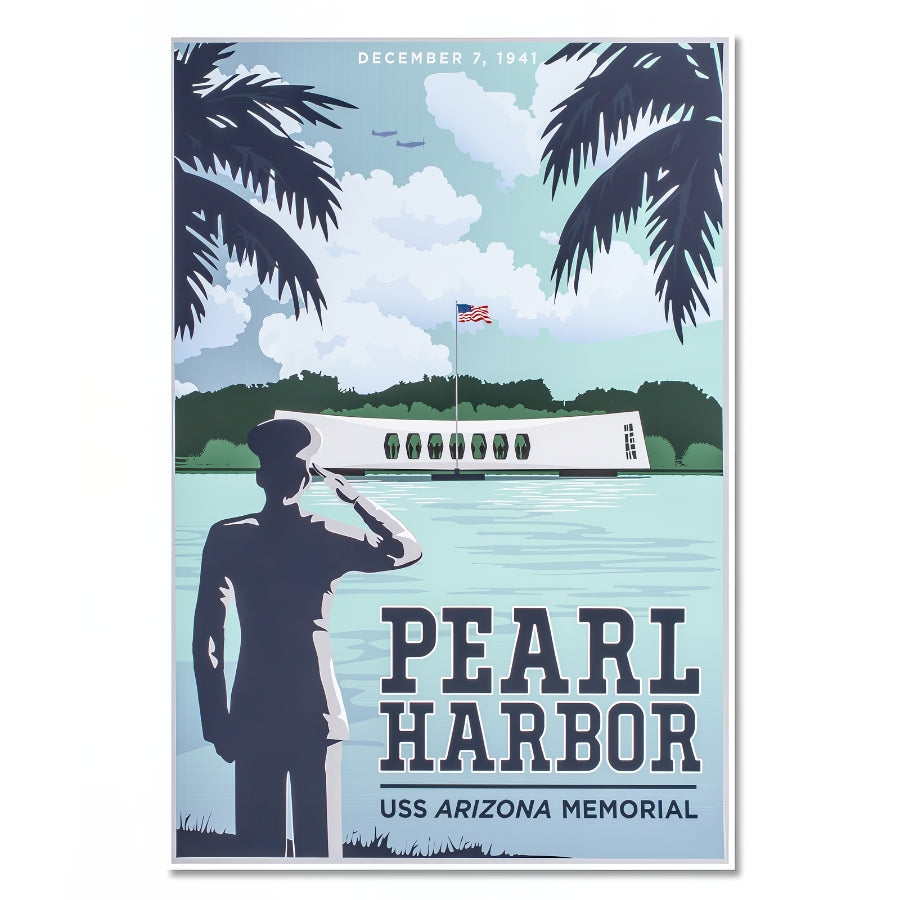 USS Arizona Memorial Poster — America's National Parks