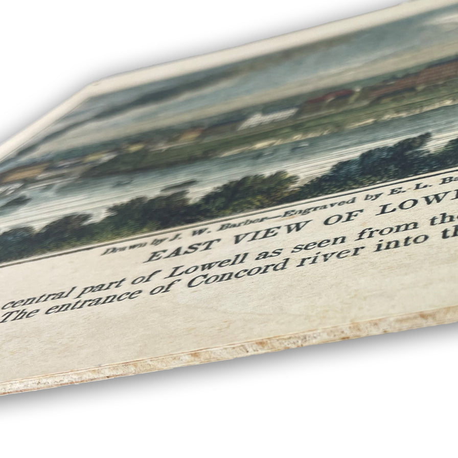 Lowell NHP Wood Sign — America's National Parks