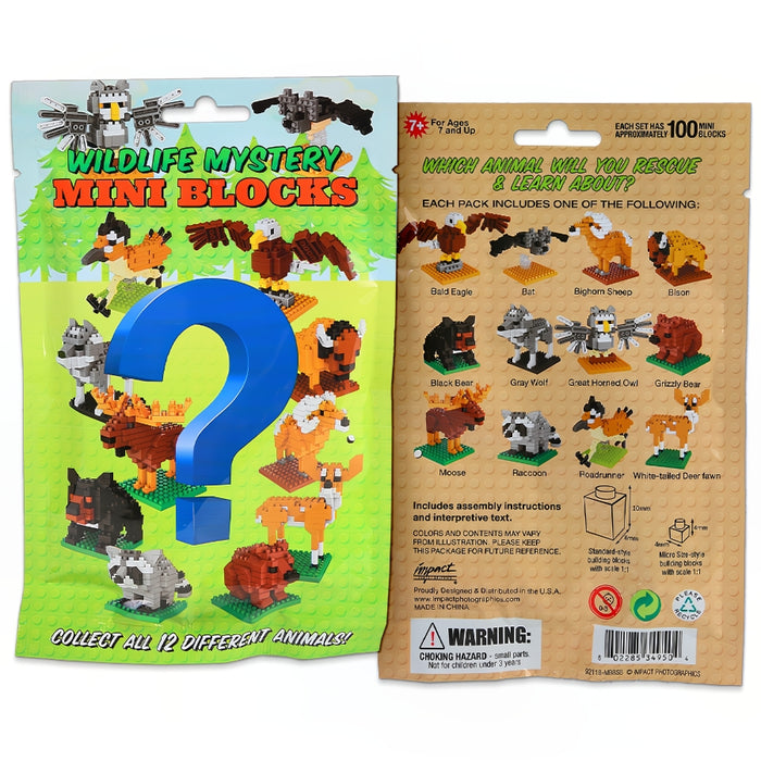 Wildlife Mystery Mini Blocks