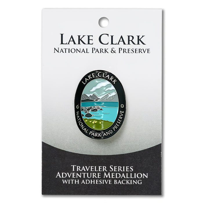 Lake Clark Travelers Hiking Medallion