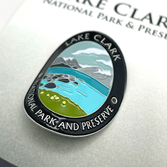 Lake Clark Travelers Hiking Medallion