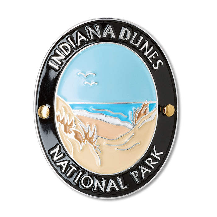 Indiana Dunes National Park Hiking Medallion - Traveler Series