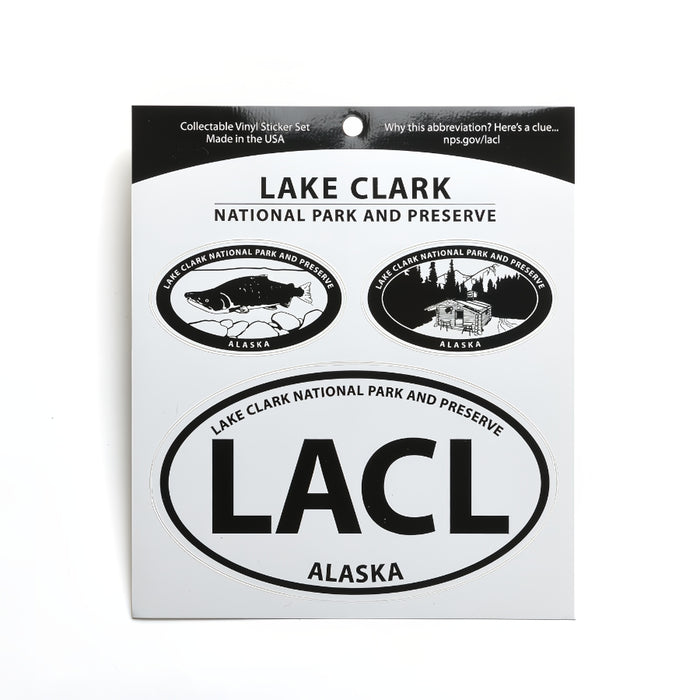 Lake Clark Triple Decal