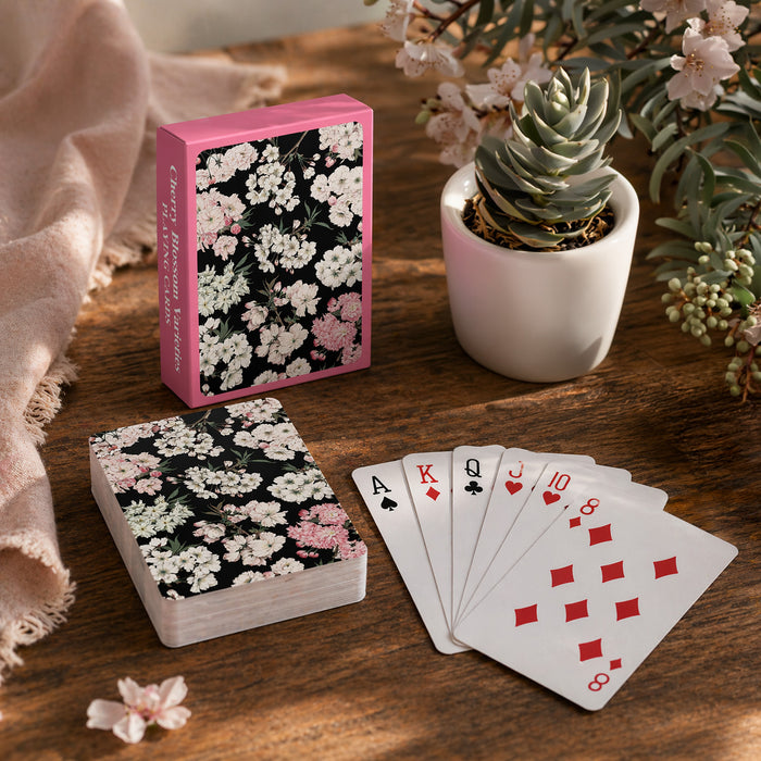 Cherry Blossom Varieties Playing Card Deck