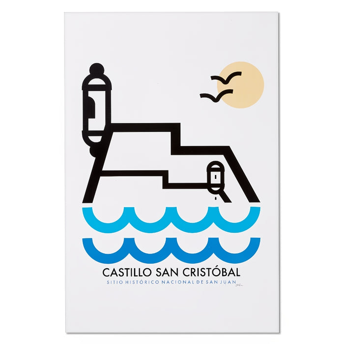 Castillo San Cristobal Poster