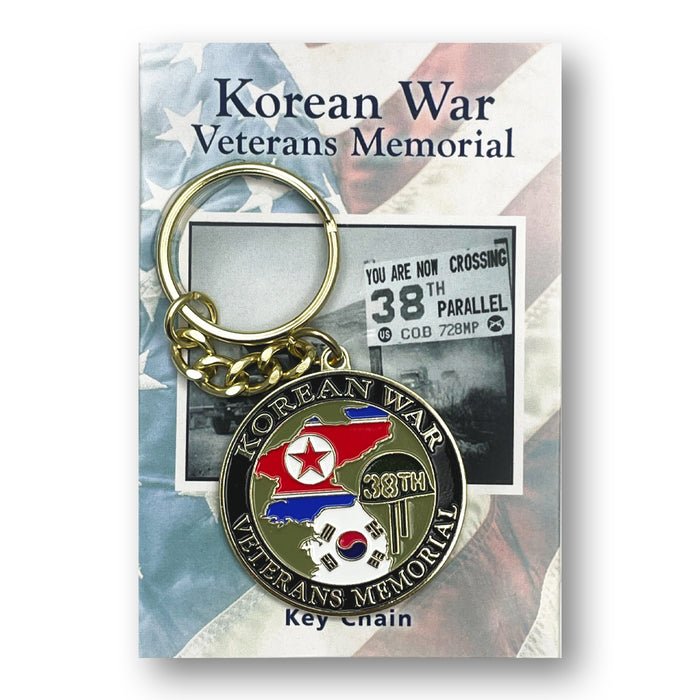 Korean War Veterans Memorial Keychain