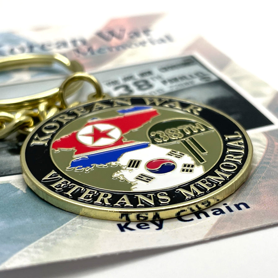 Korean War Veterans Memorial Keychain — America's National Parks