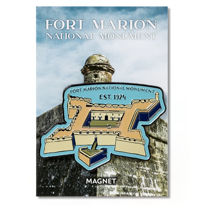 Fort Marion NM 100th Anniversary Magnet