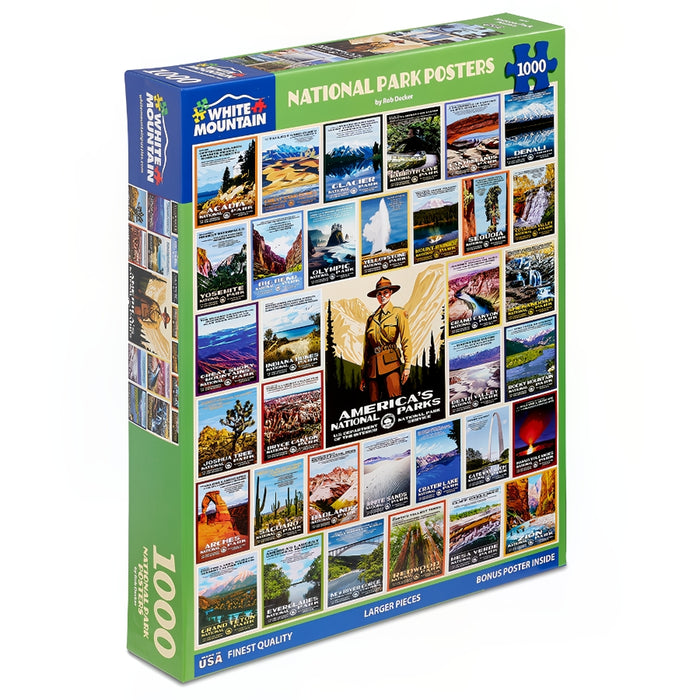 National Park Posters Puzzle