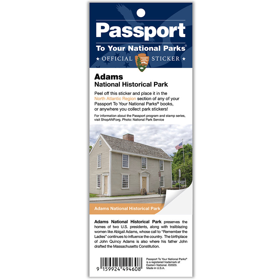Adams NHP Passport Sticker