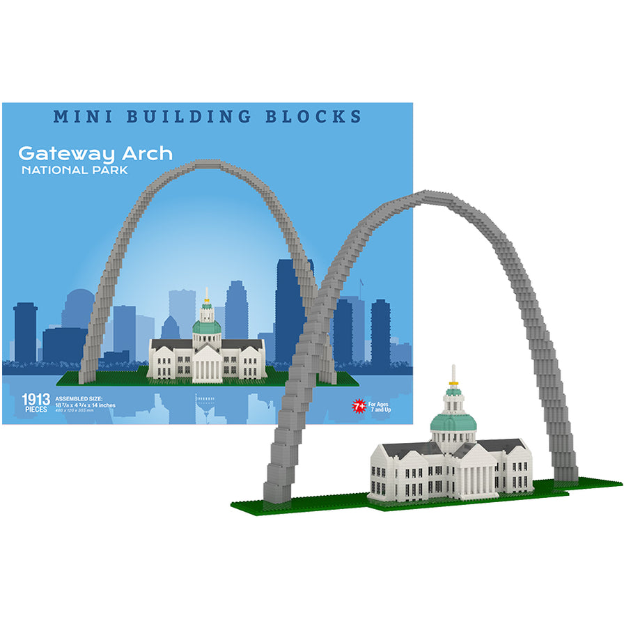 Arch Spring Blocks Gateway Arch Mini Blocks — America's National Parks
