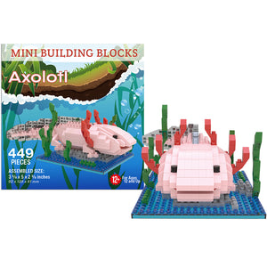 Microblocks Axolotal Axolotl Mini Blocks — America's National Parks