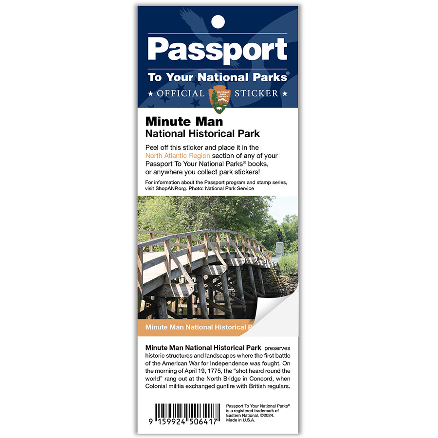 Minute Man NHP Passport Sticker