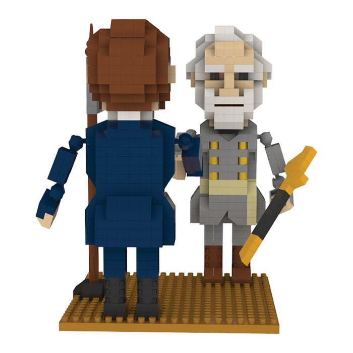 Lee and Grant’s Peace Treaty Handshake Mini Blocks