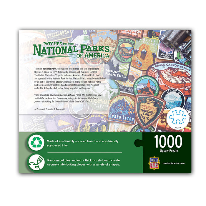 Patches of the National Parks of America Puzzle