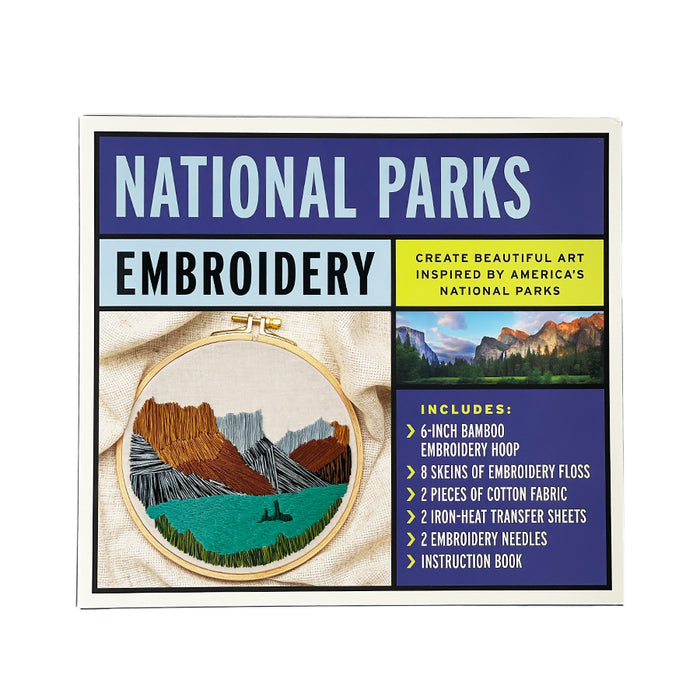 National Parks Embroidery Kit