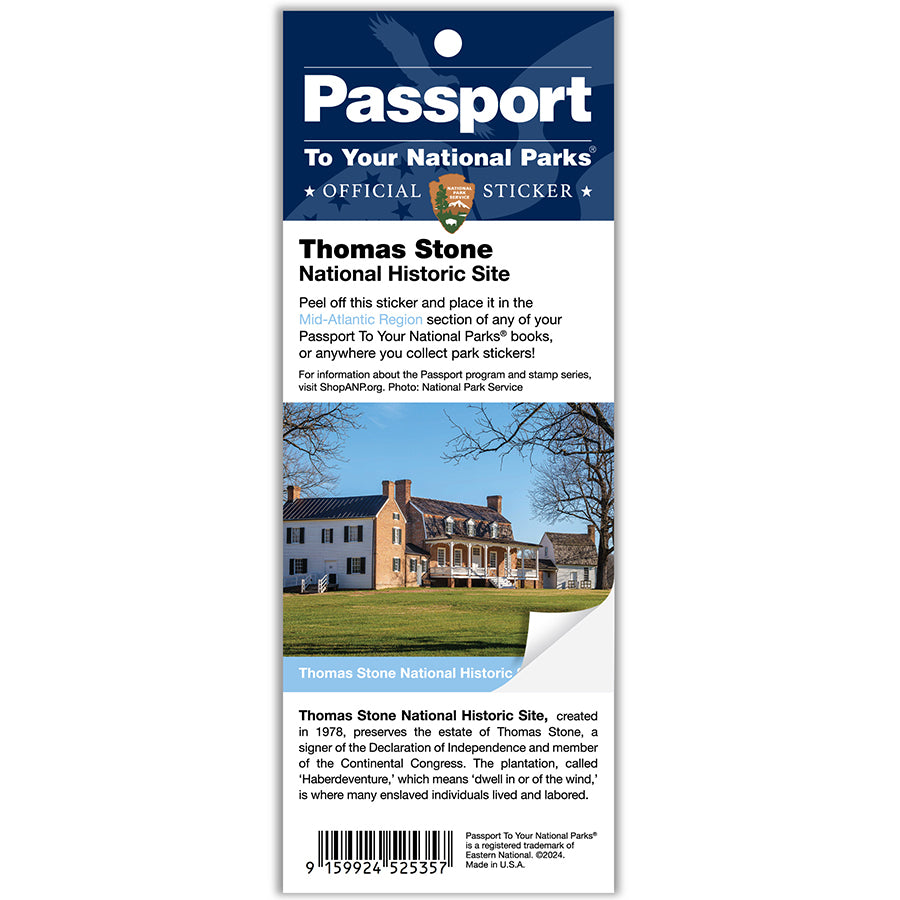 Thomas Stone NHS Passport Sticker