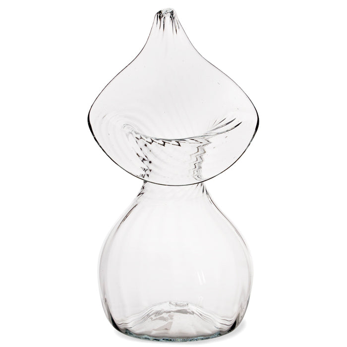 Clear Jack-in-the-Pulpit Vase
