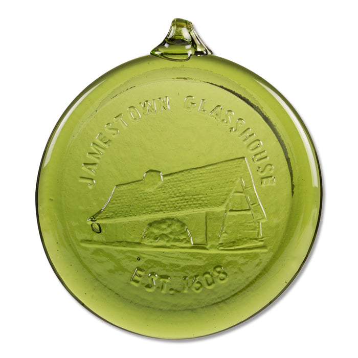 Green Glasshouse Ornament