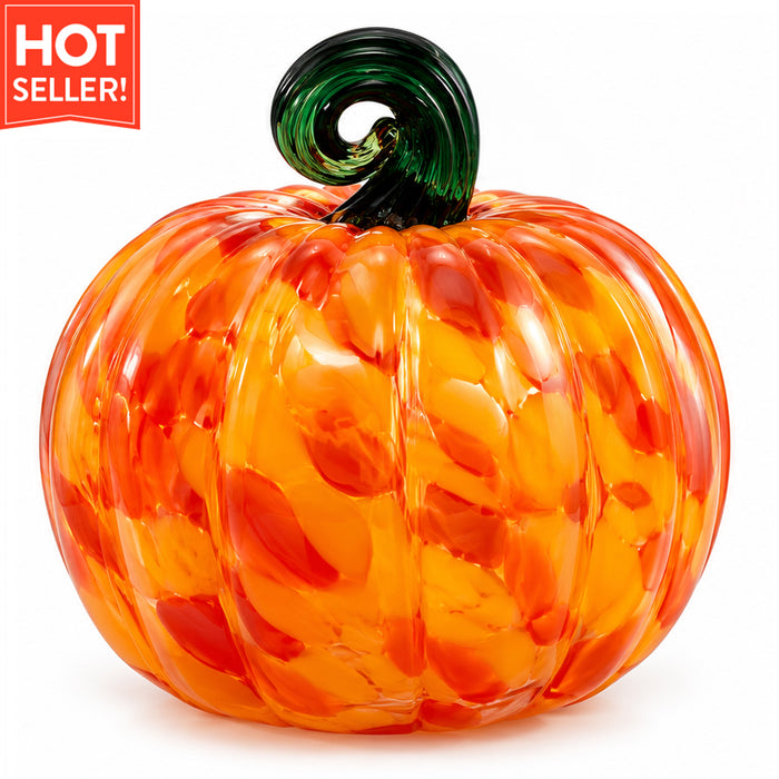 Handblown Glass Pumpkin