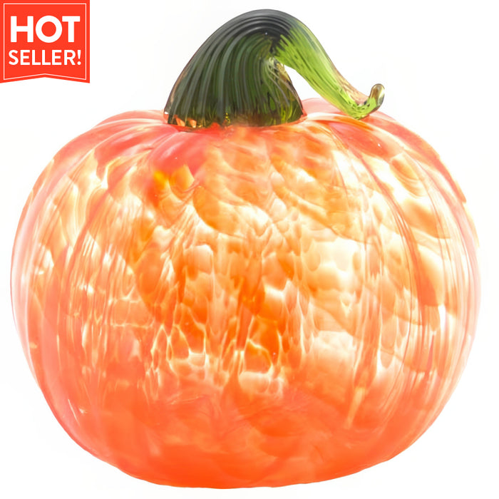 Handblown Glass Pumpkin
