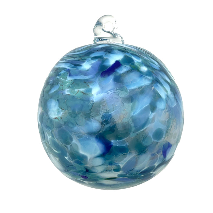 Glass Winter Holiday Ornament