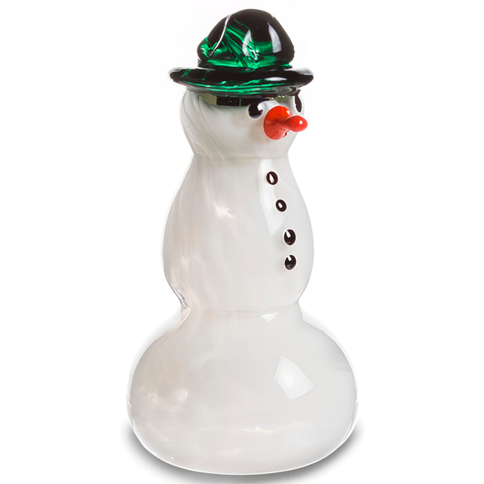 Frosty the Snowman Glass Figurine - Park Ranger Hat
