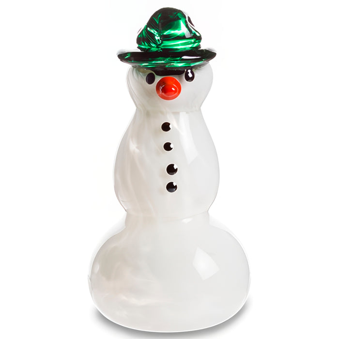 Frosty the Snowman Glass Figurine - Park Ranger Hat