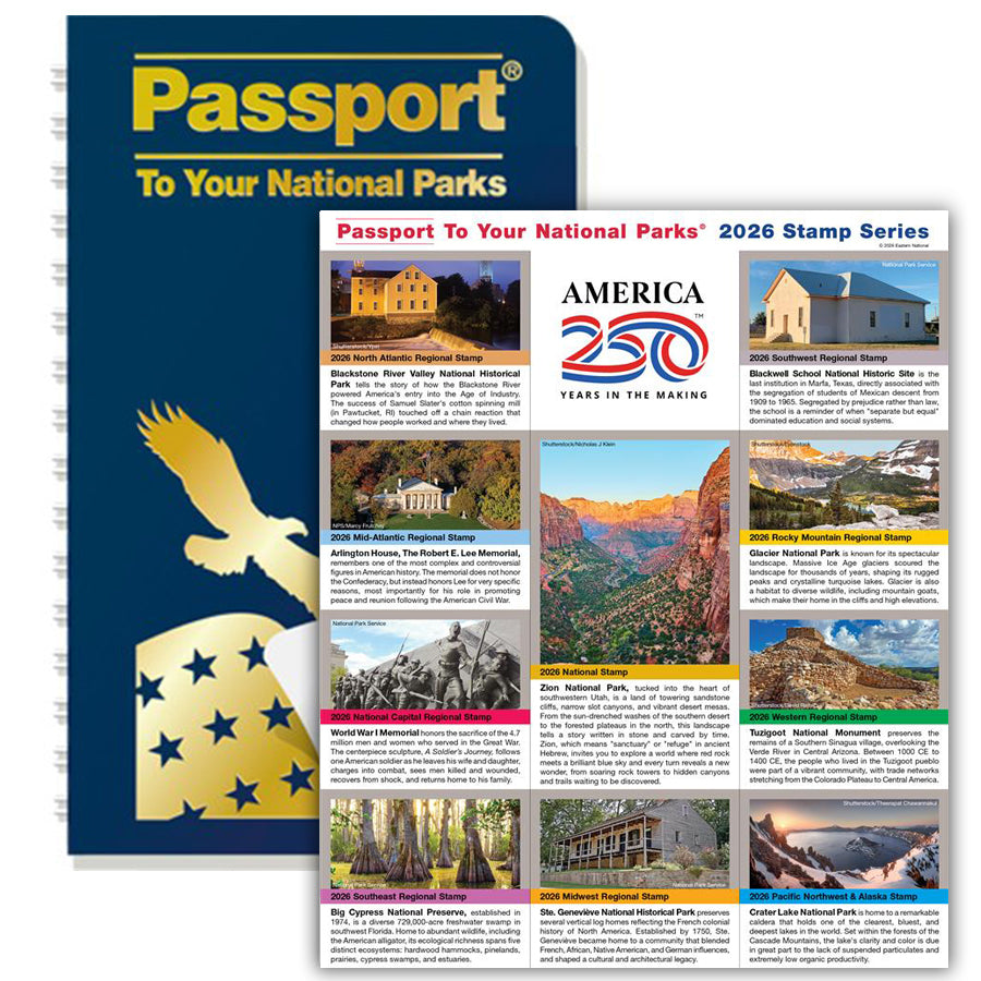 Passport To Your National Parks® Annual Stamp Sets