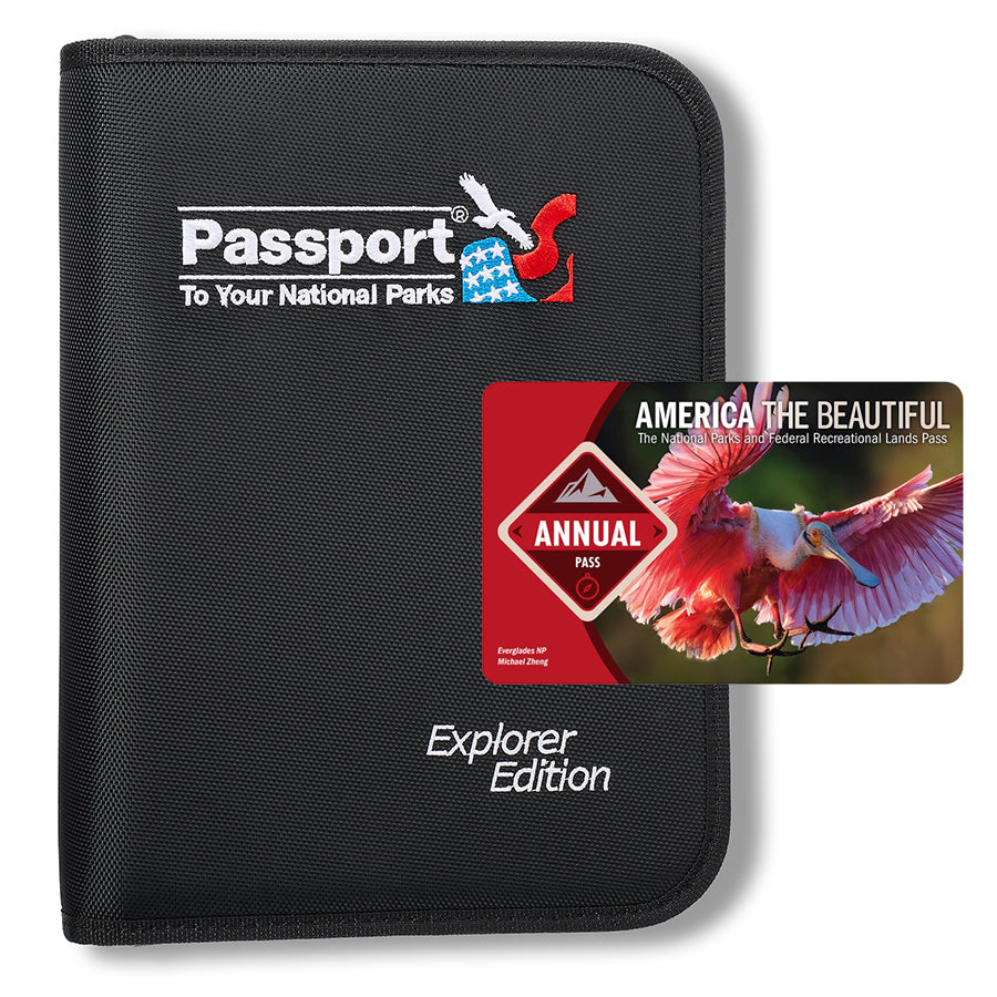 America the Beautiful Annual Pass with the Passport To Your National Parks® Explorer Edition