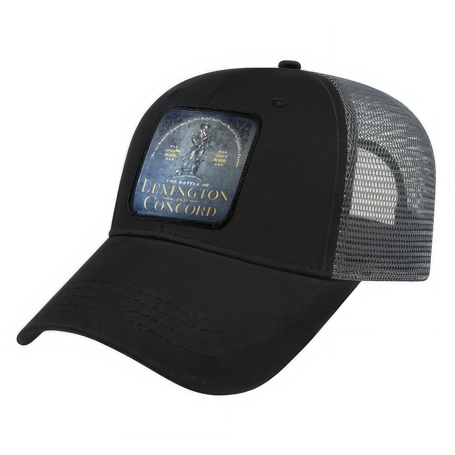 The Battle of Lexington and Concord Trucker Cap -Grey/Black