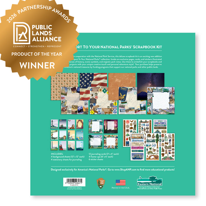 Passport To Your National Parks® Scrapbook Kit Deluxe Edition