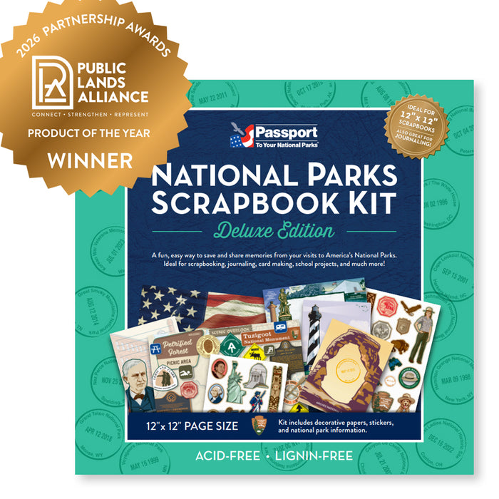 Passport To Your National Parks® Scrapbook Kit Deluxe Edition